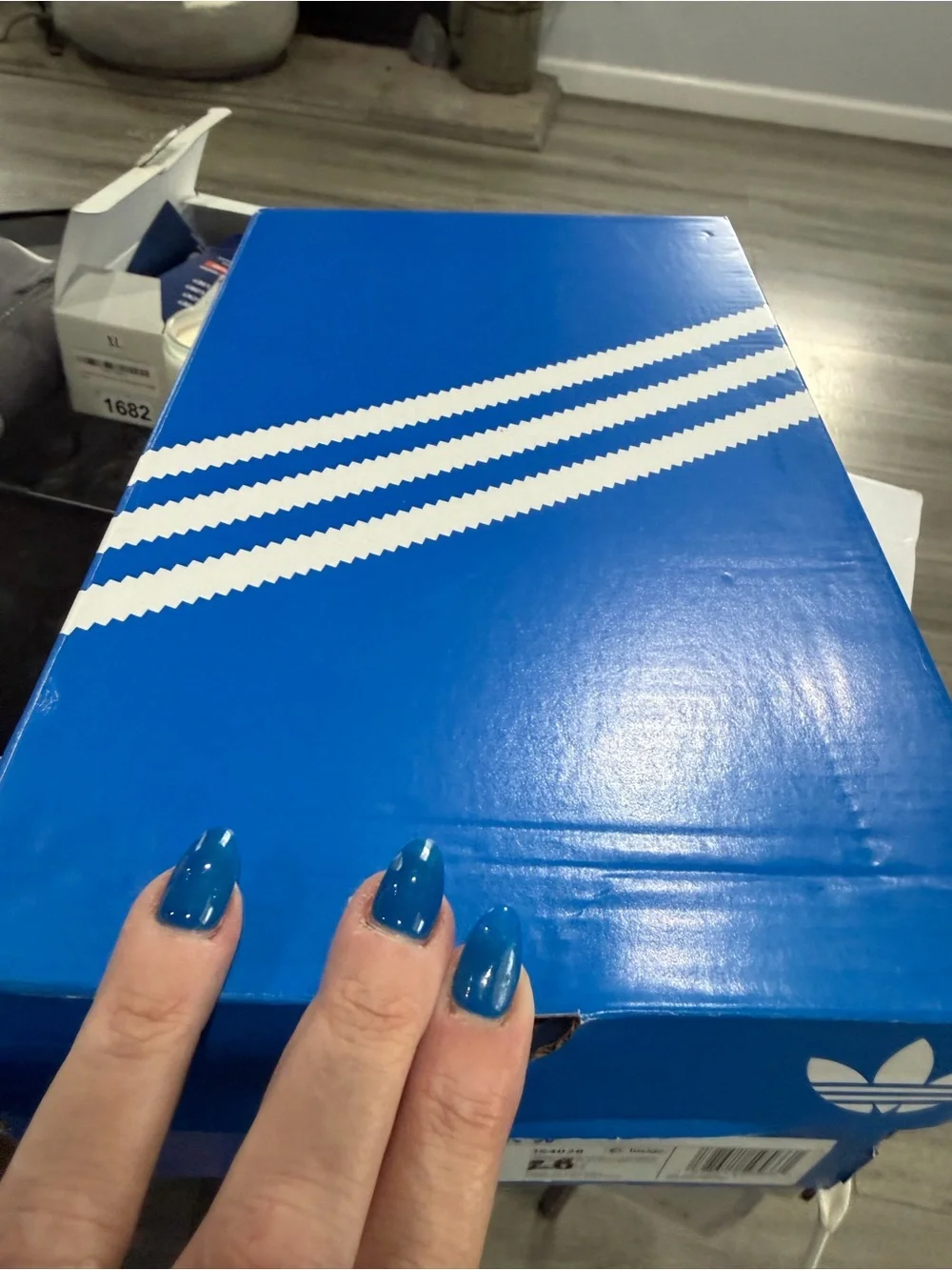adidas Japan Black Sneakers with Blue Three-Stripes